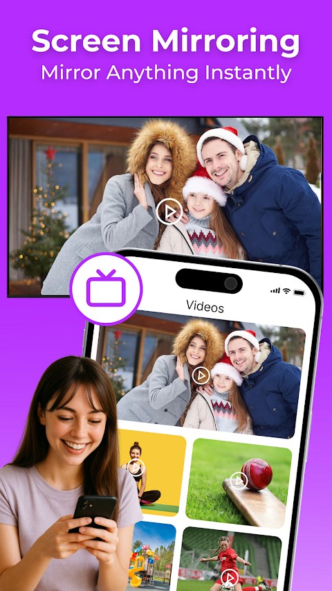 Roku Remote and Screen Mirroring remote screen
